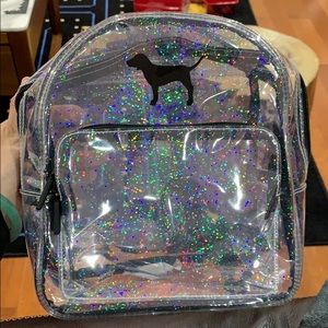 Victoria Secret Pink Nation Clear Backpack
